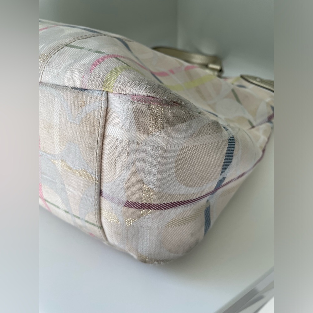 Coach Poppy Y2k Large Tote Bag - Picture 8 of 13